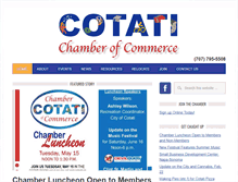 Tablet Screenshot of cotati.org